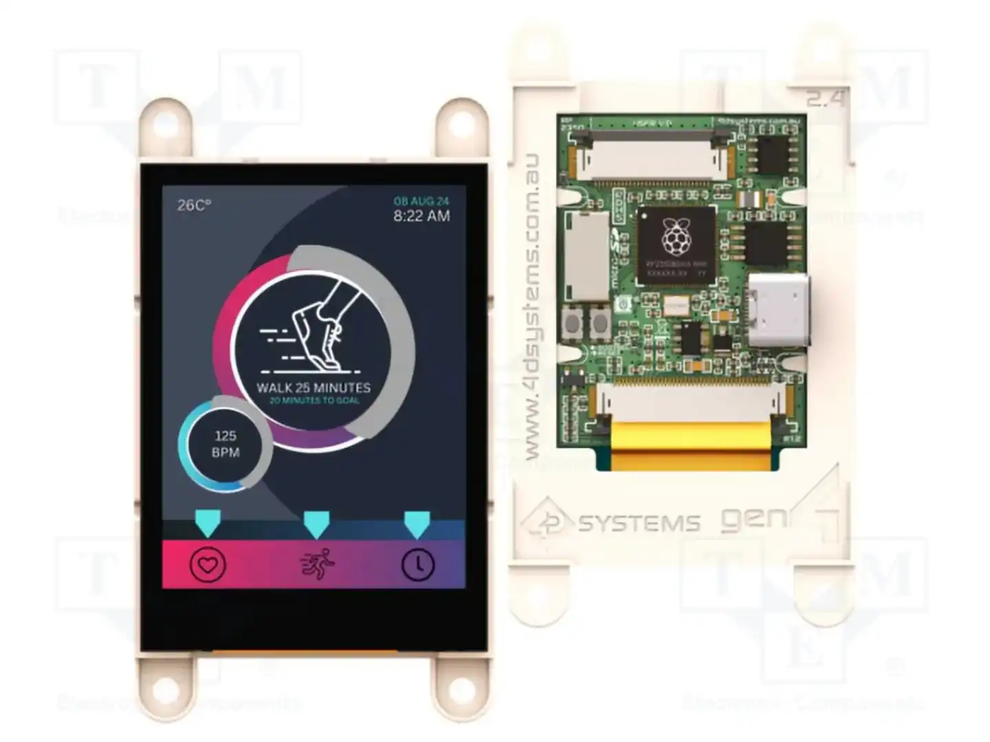 4D Systems GEN4-RP2350-24CT — Интеллигентные дисплеи