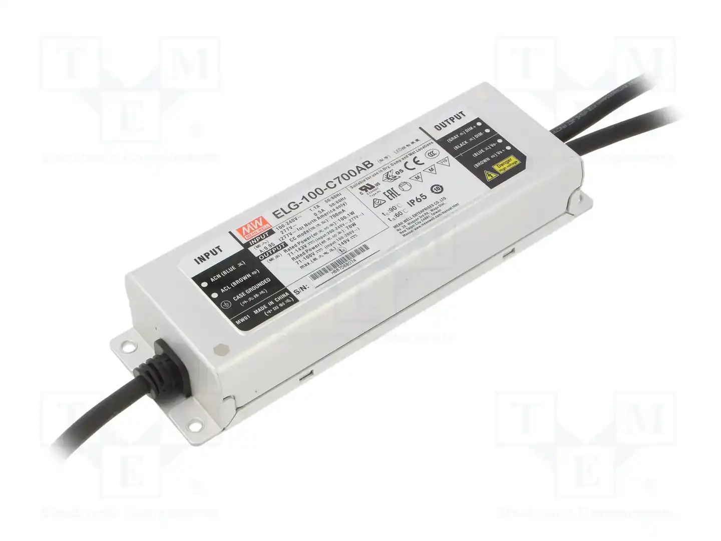 MEAN WELL ELG-100-C700AB — Блоки питания для LED