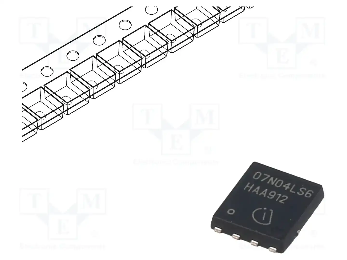 Infineon Technologies BSC007N04LS6ATMA1 — Транзисторы с каналом N SMD