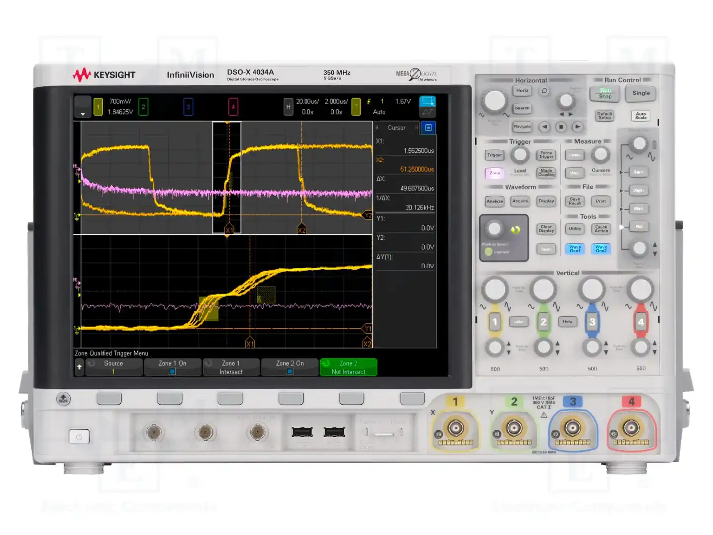 KEYSIGHT DSOX4034A — Осциллоскопы цифровые
