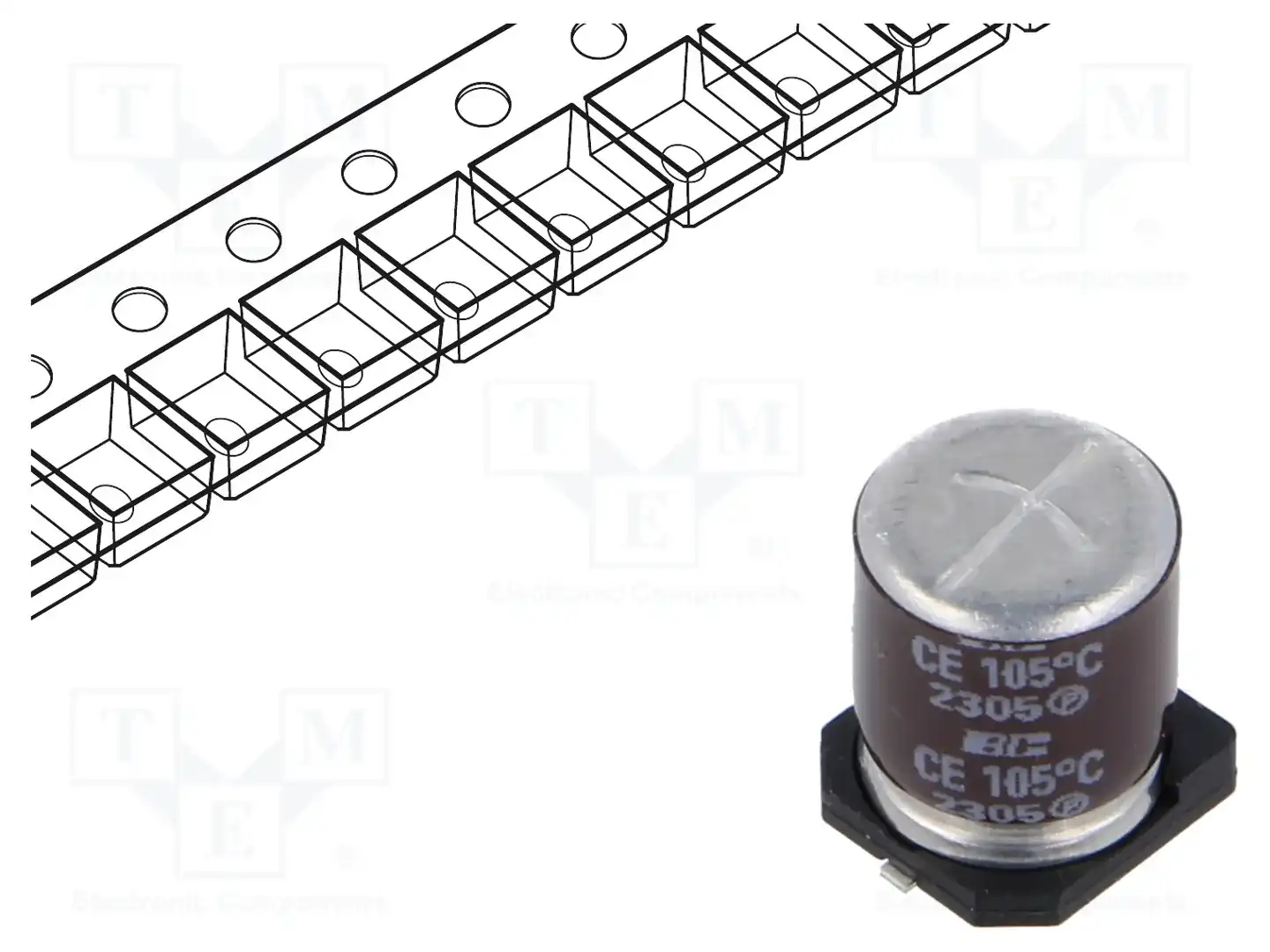 VISHAY MAL215376101E3 — Конденсаторы электролитические SMD