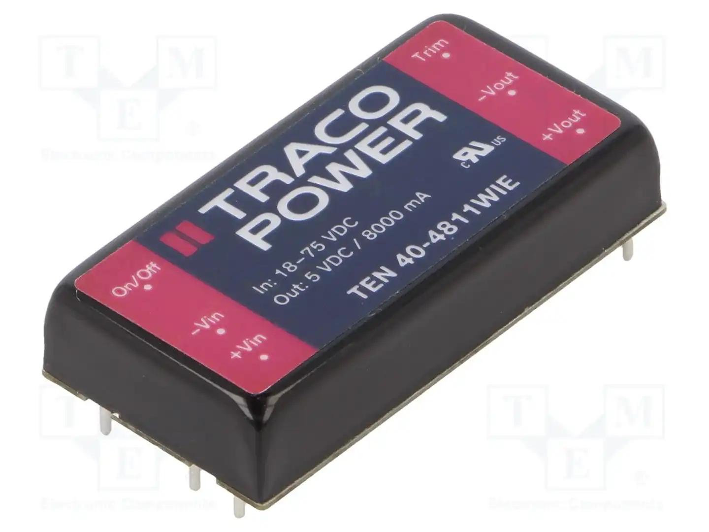TRACO POWER TEN 40-4811WIE — Преобразователи DC/DC