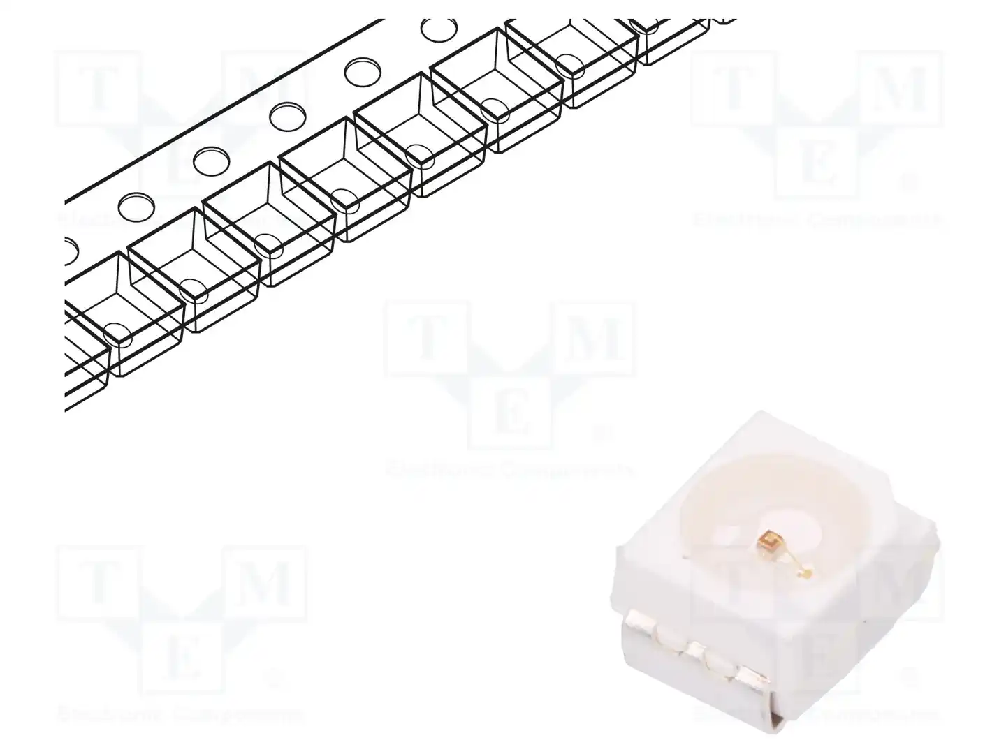 BROADCOM (AVAGO) HSMG-A100-J02J1 — Светодиоды SMD цветные