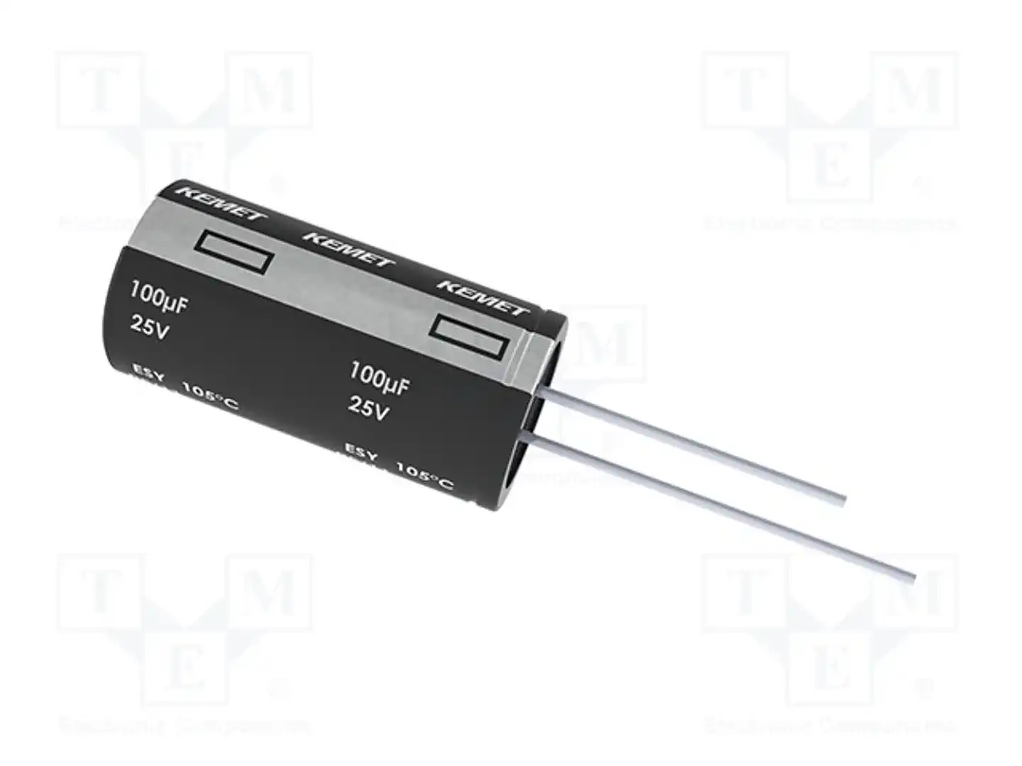 YAGEO SY397M100AN5AA — Конденсаторы электролитические THT