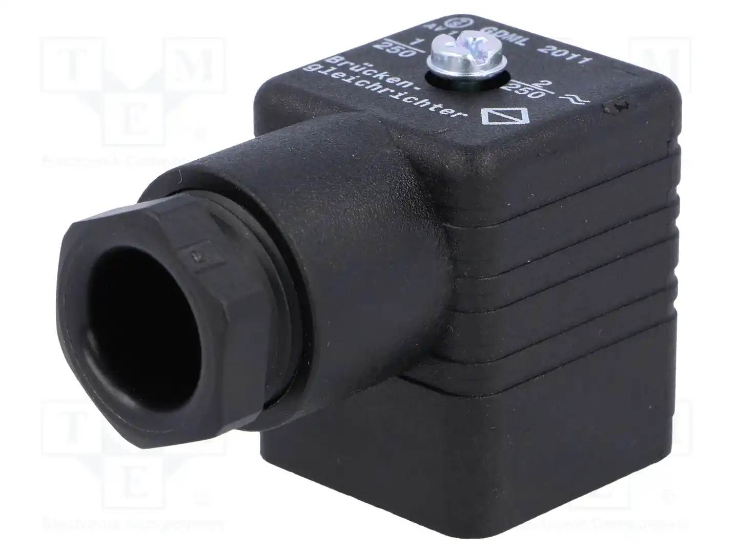 HIRSCHMANN 932329100 GDML 2011 GB1 SCHWARZ — Разъемы для запорных клапанов
