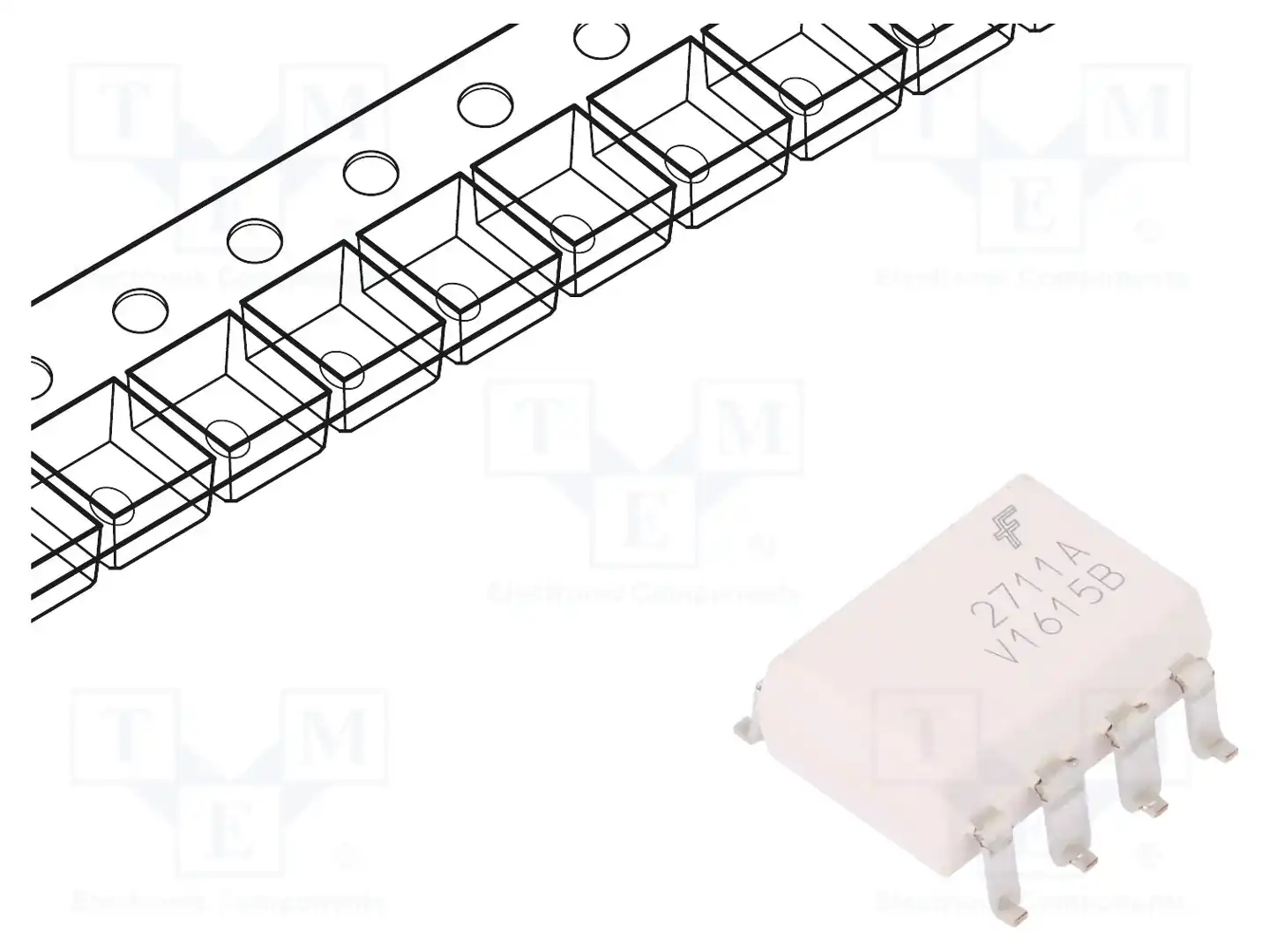 onsemi FOD2711ASDV — Оптроны – аналоговый выход