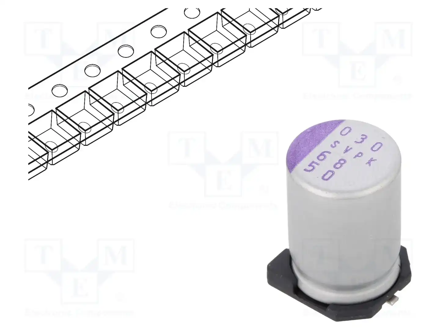 PANASONIC 50SVPK68M — Конденсаторы полимерные SMD