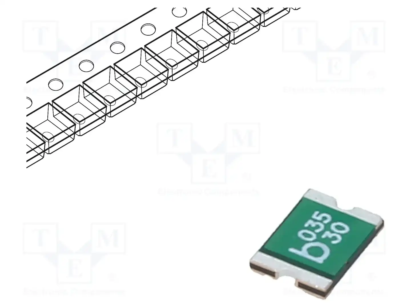 BEL FUSE 0ZCG0035AF2C — Предохранители полимерные SMD