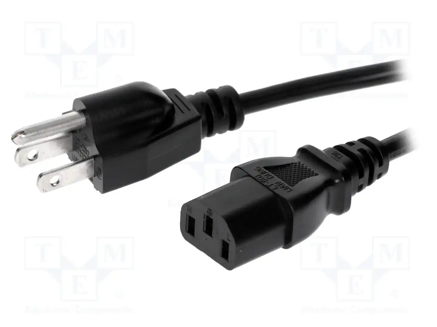 LIAN DUNG LT-202+501 SVT 18/3 105C BLK 1.8M — Кабели питания компьютерные и универс