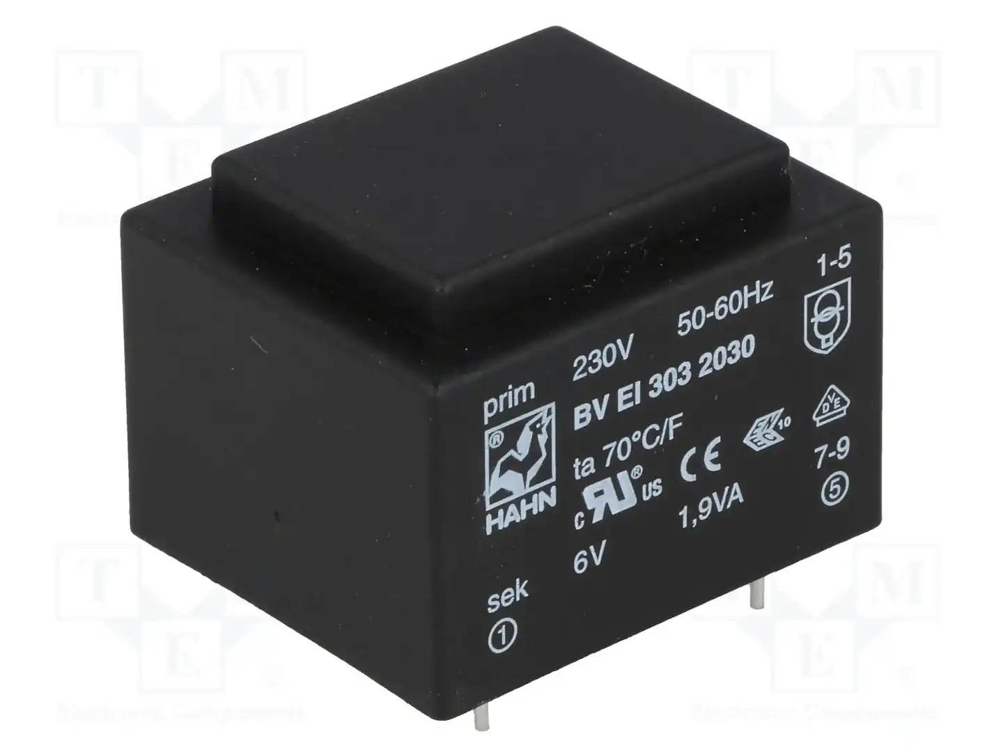 HAHN BV EI 303 2030 — Трансформаторы PCB