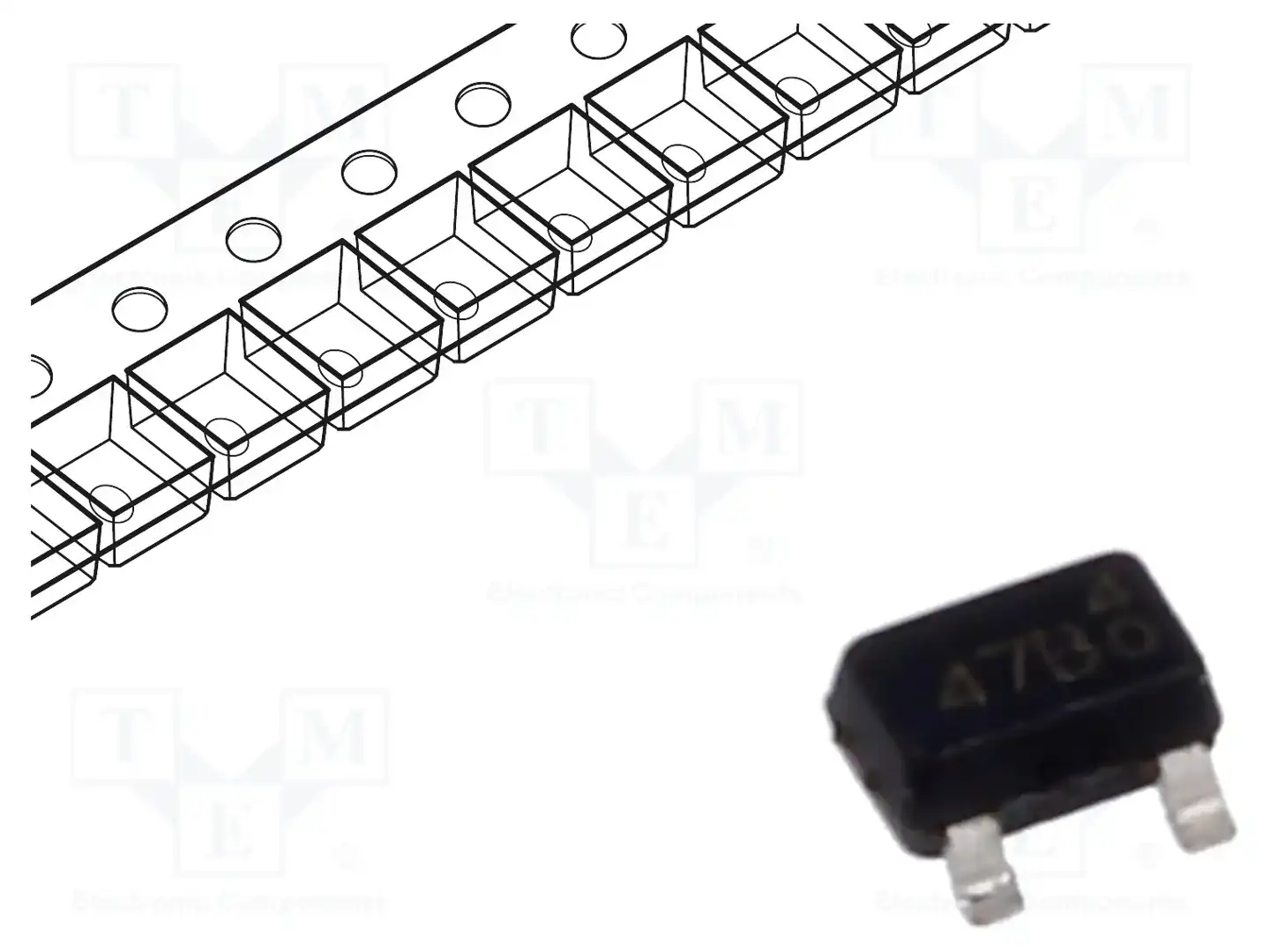 PanJit Semiconductor BC847BW-AU_R1_000A1 — Транзисторы NPN SMD