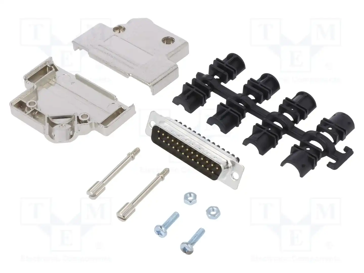 AMPHENOL COMMUNICATIONS SOLUTIONS L17D45PK-M-25+L717DB25PST — Комплектные штекеры D-Sub