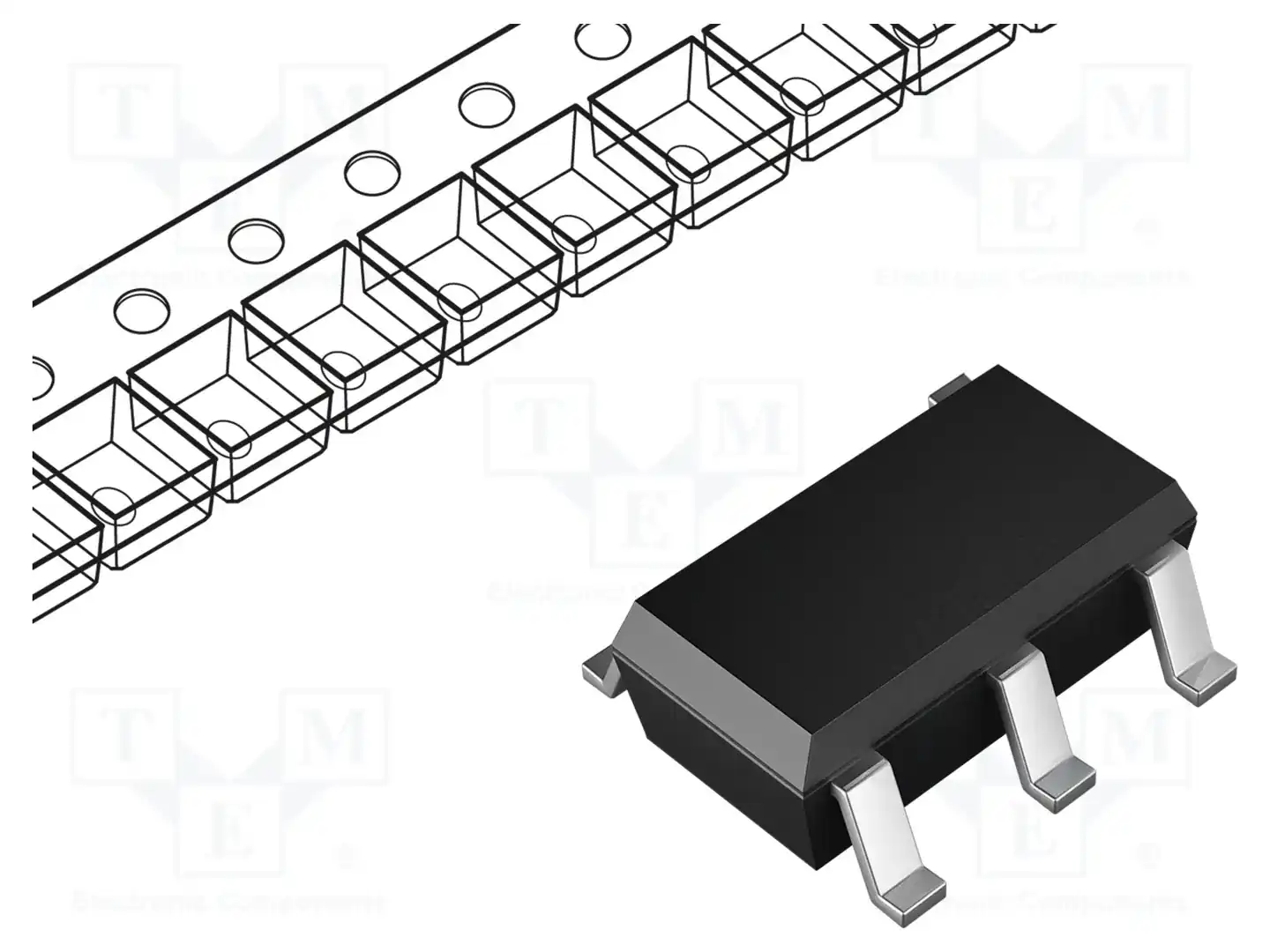 MAXLINEAR SP6205EM5-L-3-3/TR — Стабилизаторы напряжения нерегулир. LDO
