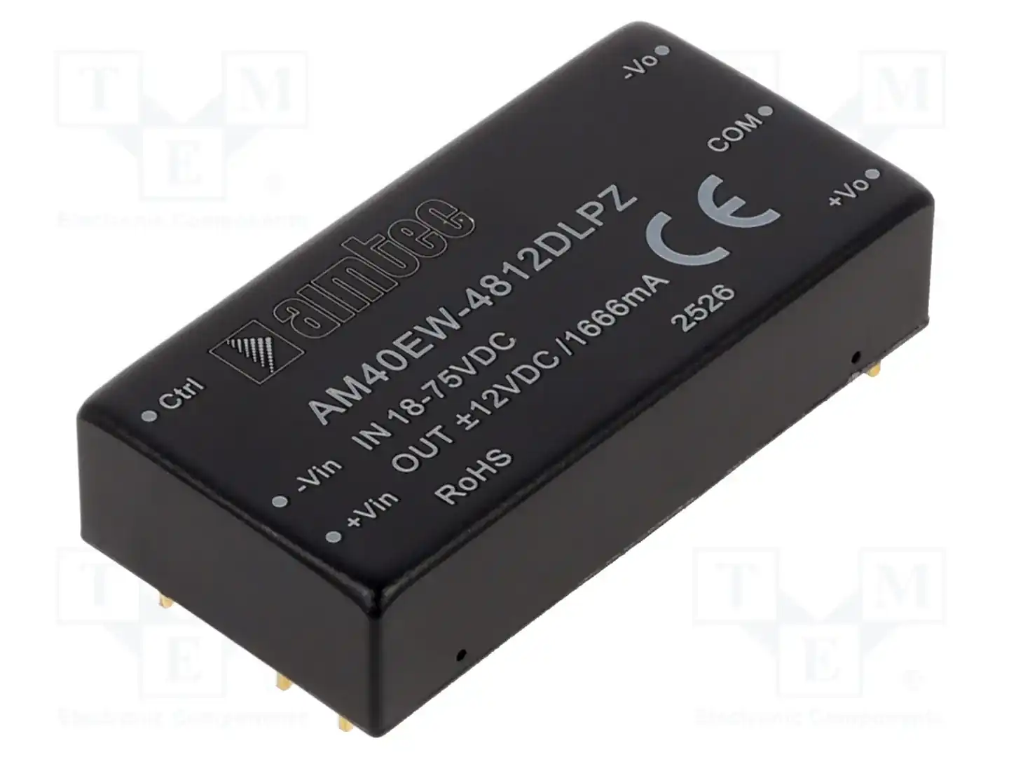 AIMTEC AM40EW-4812DLPZ — Преобразователи DC/DC