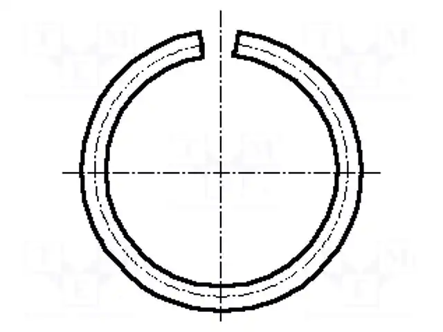 BOSSARD 1286145 — Стопорные кольца