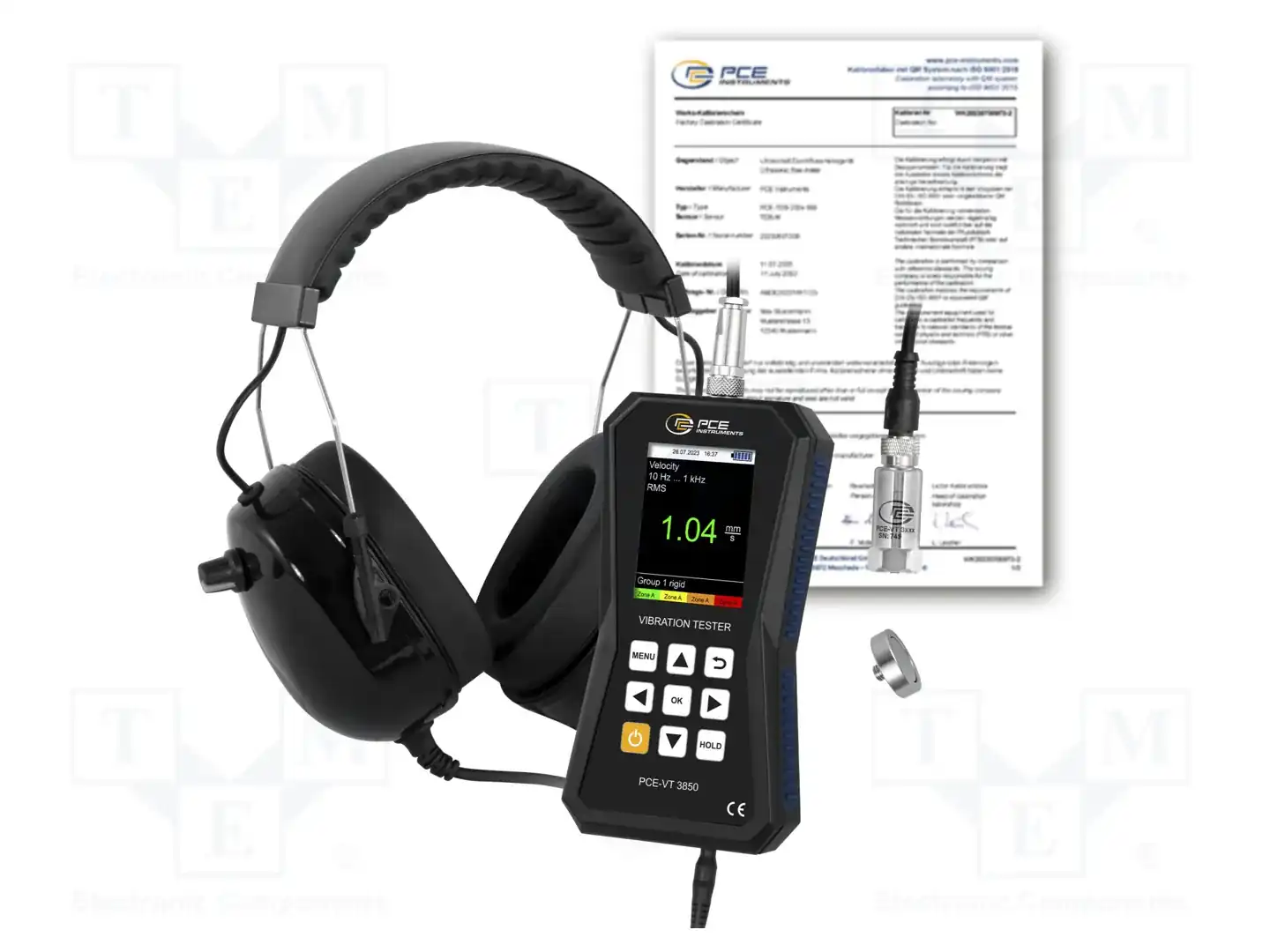 PCE INSTRUMENTS PCE-VT 3850-ICA — Виброметры