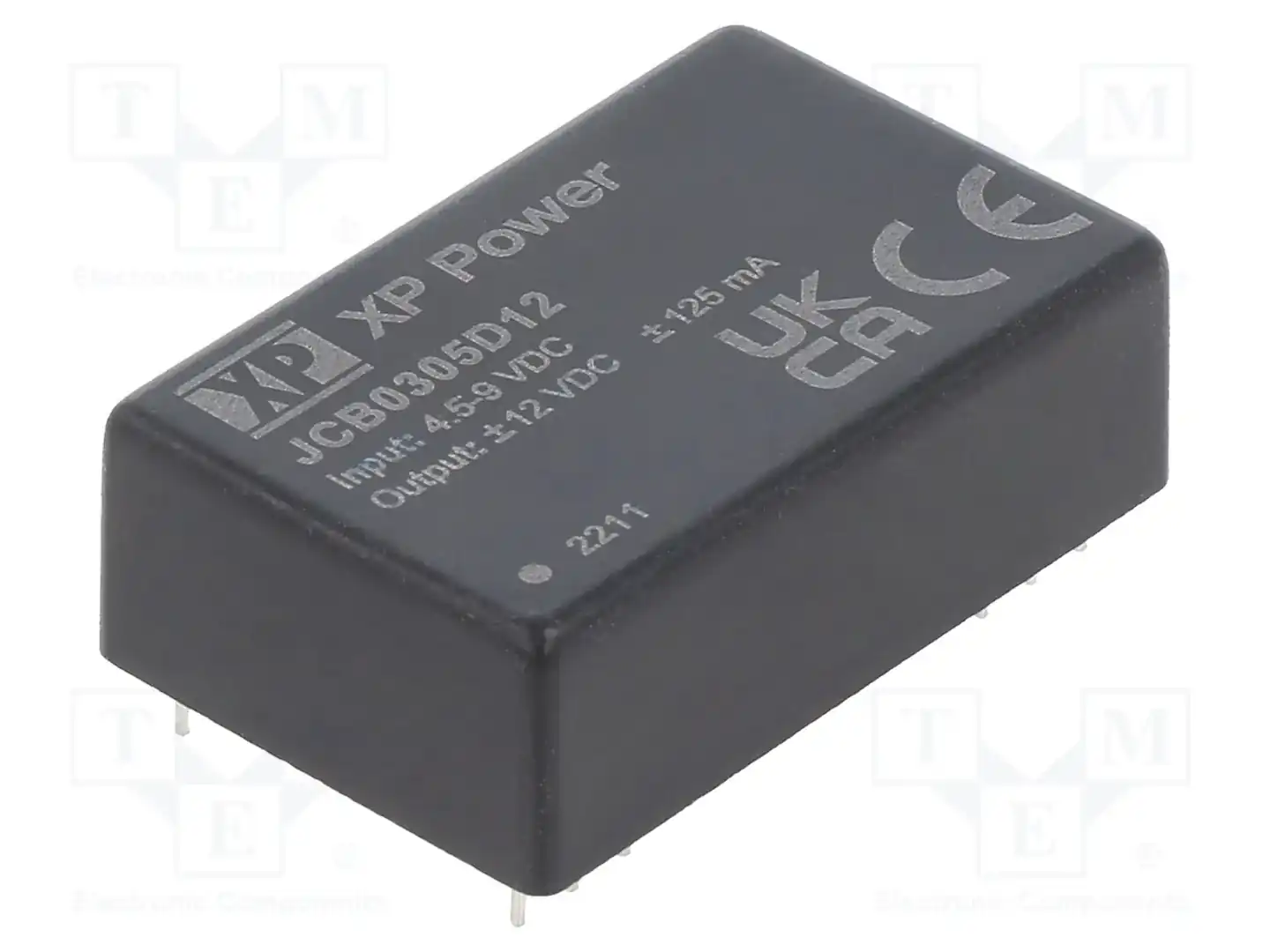 XP POWER JCB0305D12 — Преобразователи DC/DC