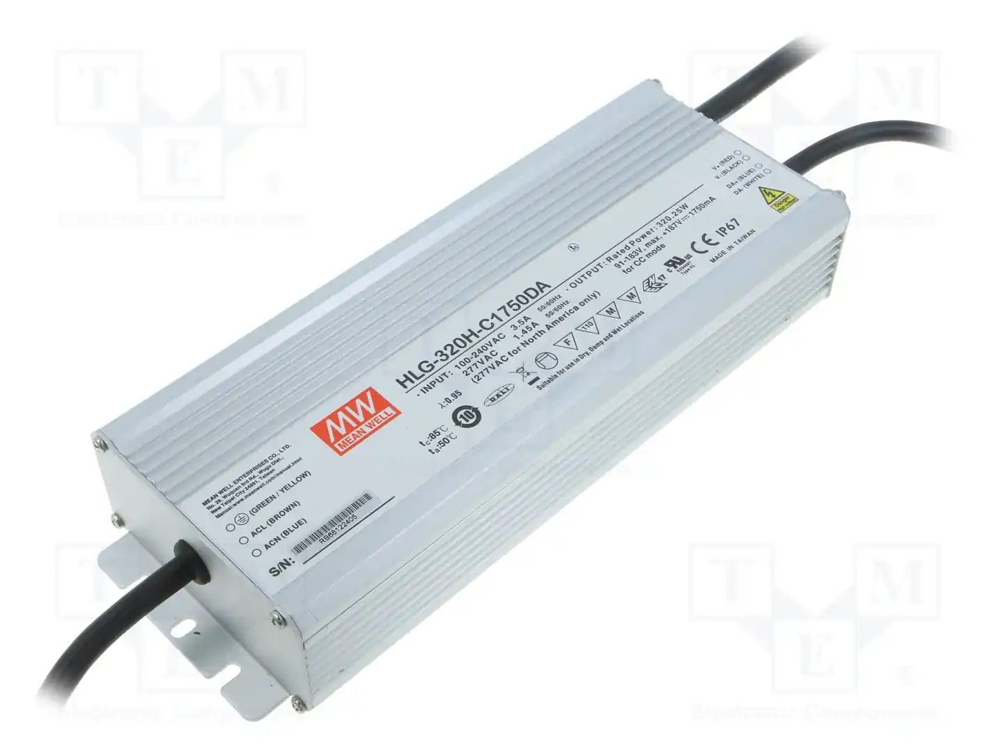 MEAN WELL HLG-320H-C1750DA — Блоки питания для LED