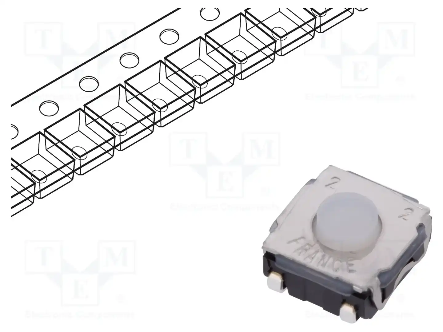 C&K KSC222J LFS — Микропереключатели TACT
