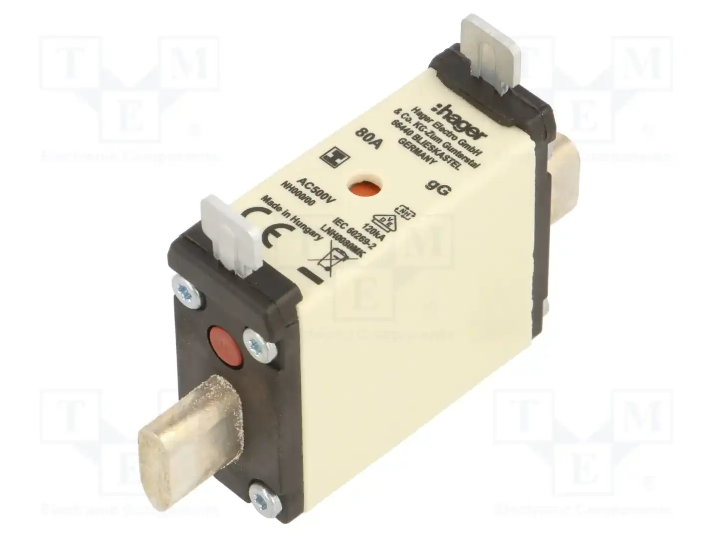 HAGER LNH0080MK — Предохранители NH