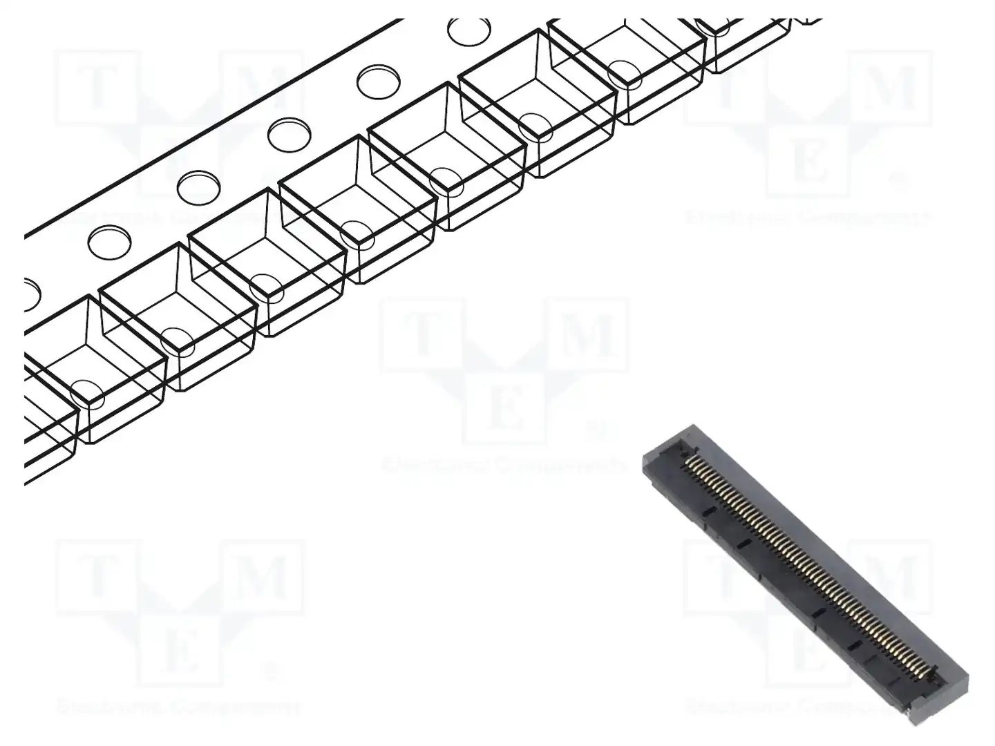 HIROSE FH28K-60S-0.5SH(98) — Разъeмы FFC/FPC растр 0,5мм