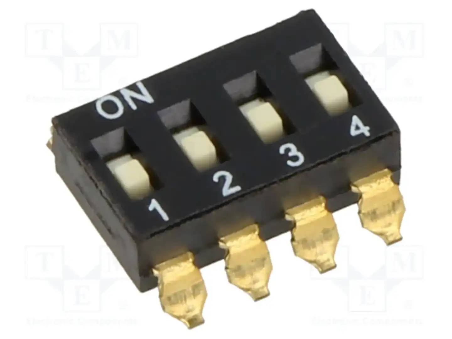 ONPOW BIS04R — Переключатели типа Dip-Switch
