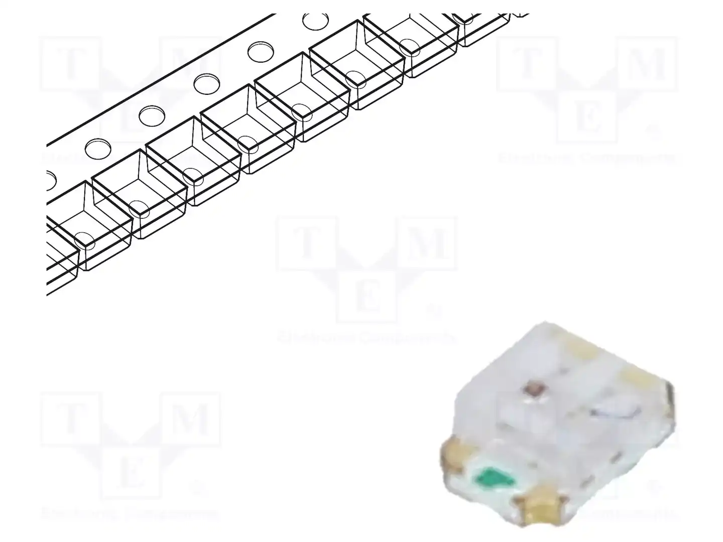 OPTOSUPPLY OSRB0805C1E-0.8T — Светодиоды SMD цветные