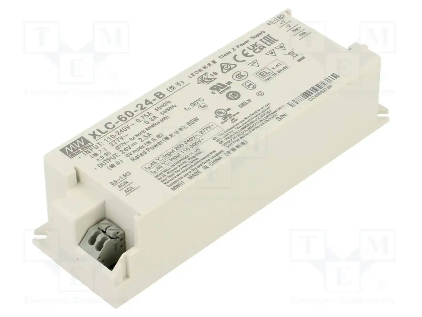 MEAN WELL XLC-60-24-B — Блоки питания для LED