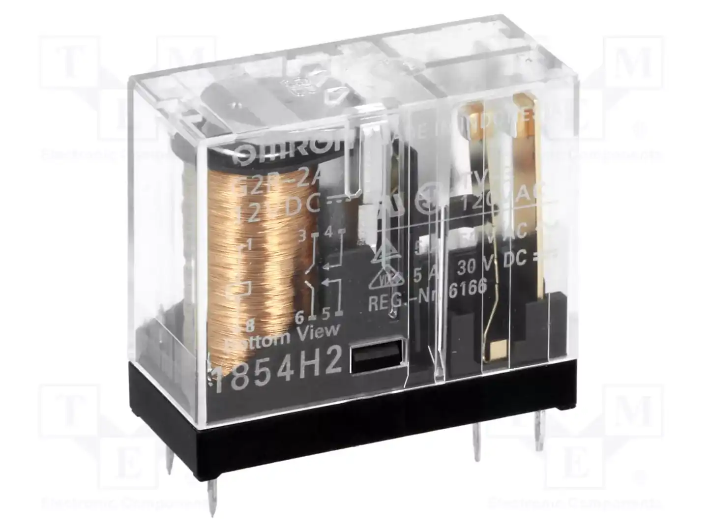 OMRON Electronic Components G2R-2A 12VDC — Реле электромагн. миниатюрные