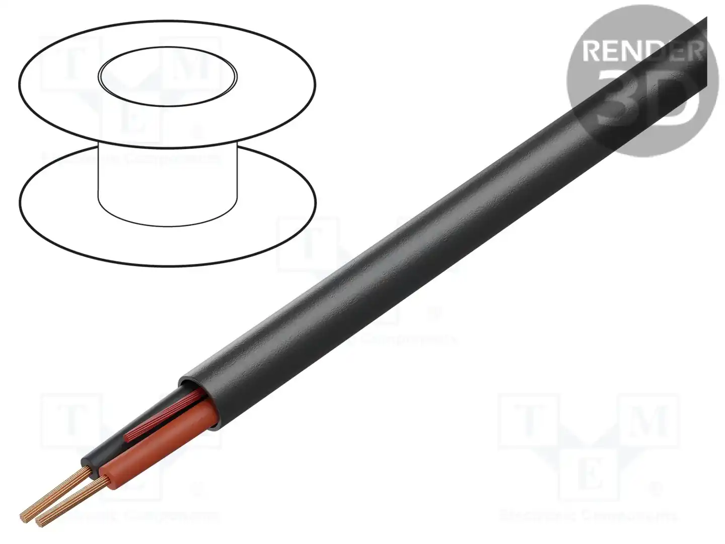 BELDEN 5300UE 0101000 — Провода многожильные неекранированные