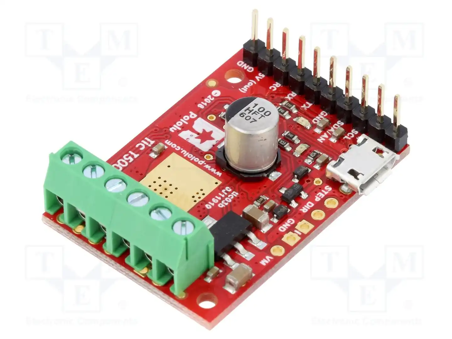 POLOLU TIC T500 STEPPER MOTOR CONTROLLER +CON — Модульные контроллеры двигателей