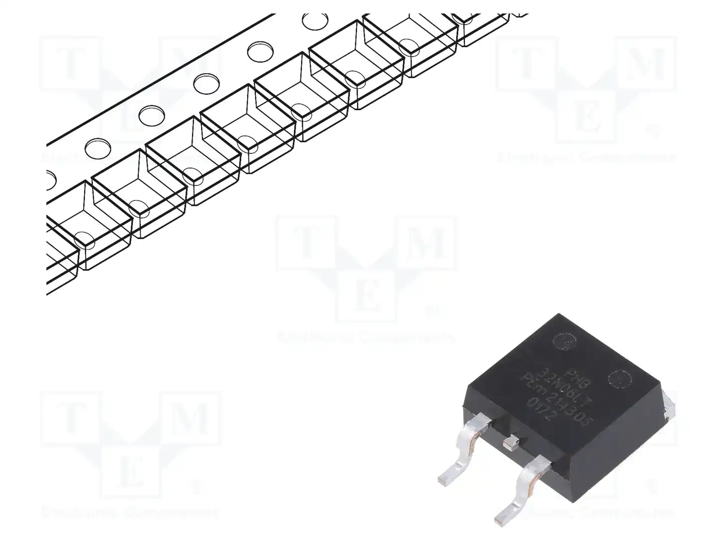 NEXPERIA PHB32N06LT,118 — Транзисторы с каналом N SMD