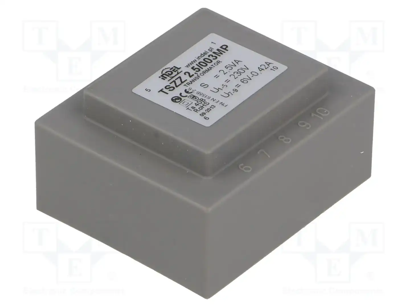 INDEL TSZZ2.5/003M — Трансформаторы PCB
