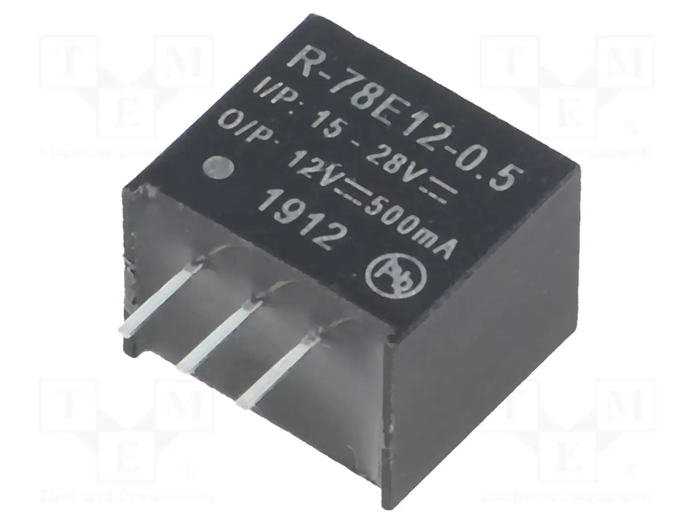 RECOM R-78E12-0.5 — Преобразователи DC/DC