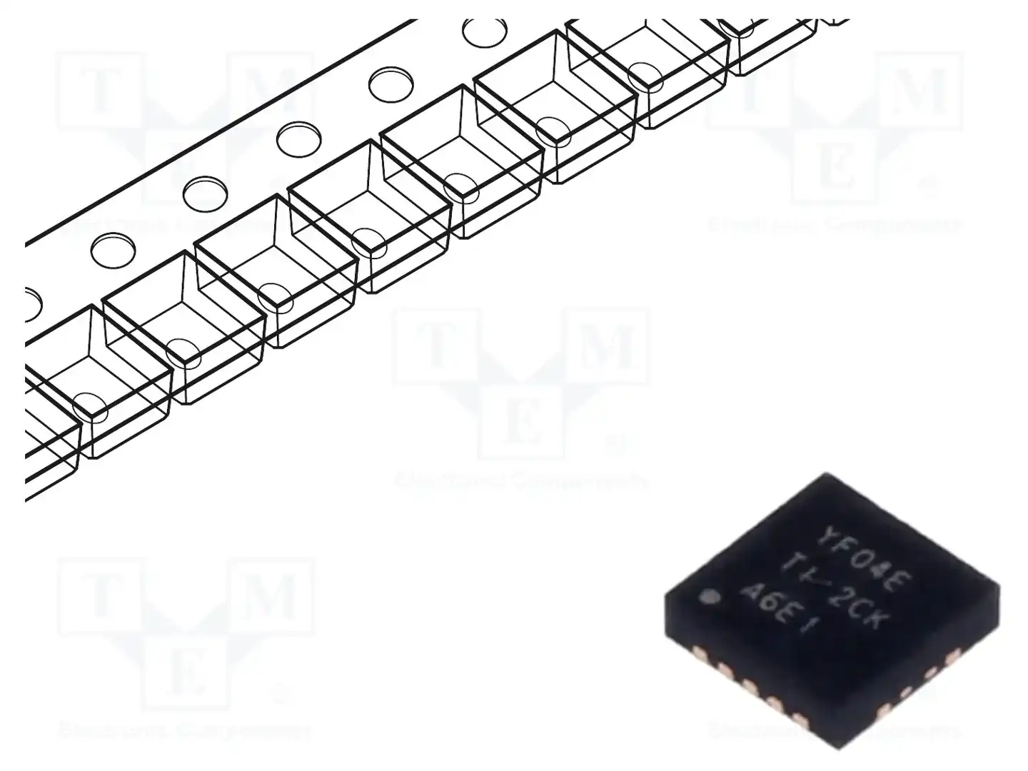 Texas Instruments TXS0104ERGYR — Логические конверторы