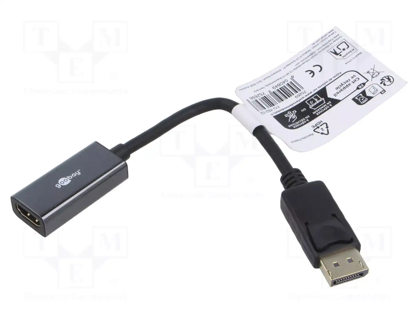 GOOBAY 75269 — Кабели и адаптеры HDMI, DVI, DisplayPort
