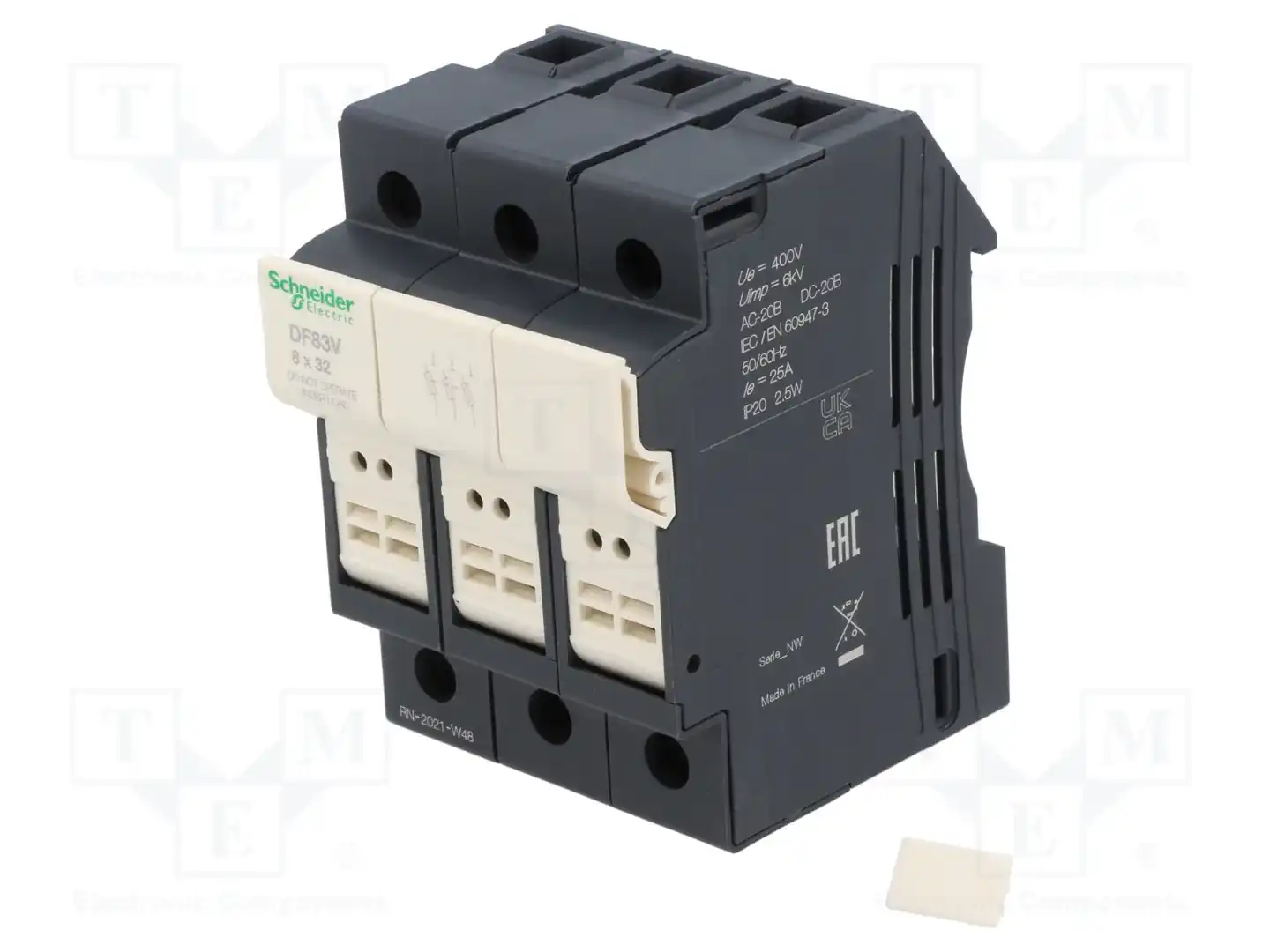 SCHNEIDER ELECTRIC DF83V — Гнезда предохранительные на DIN-рейку