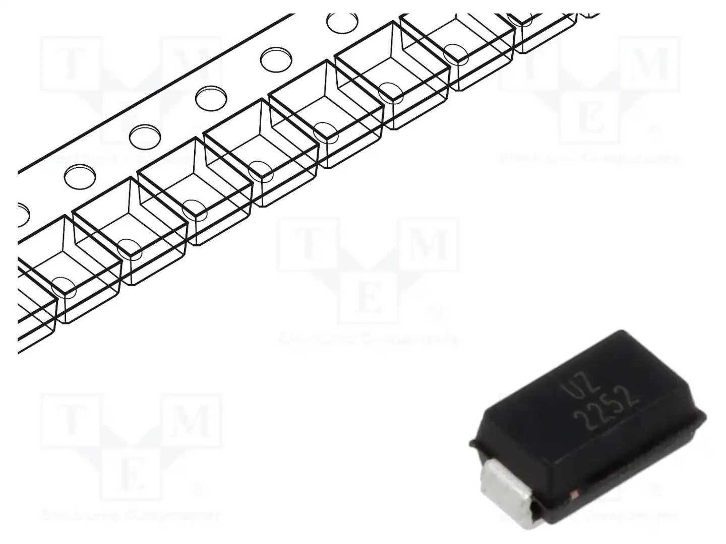EATON ELECTRONICS SMAJE24CA — Диоды TVS SMD двунаправленные