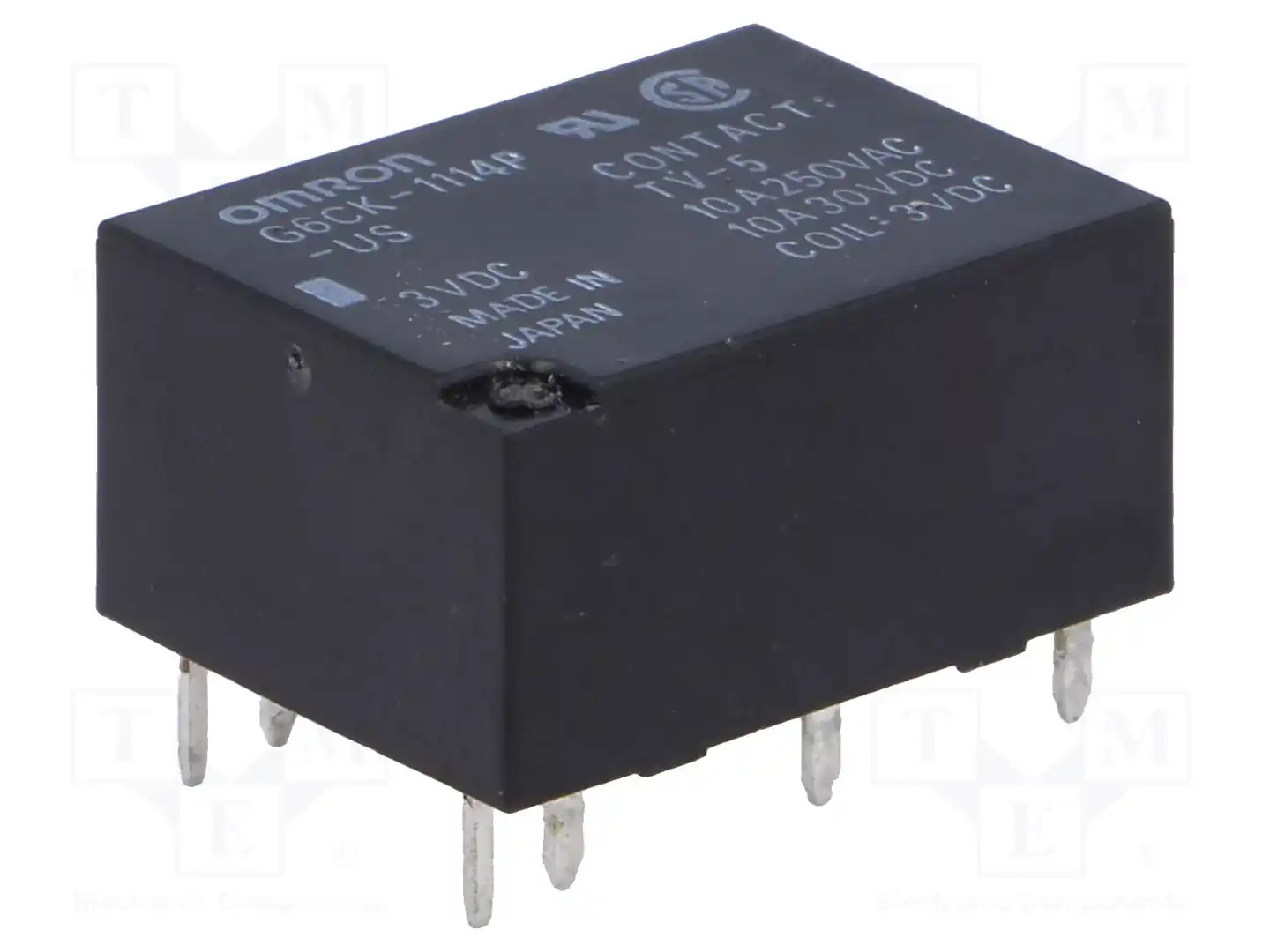 OMRON Electronic Components G6CK-1114P-US 3VDC — Реле электромагн. миниатюрные