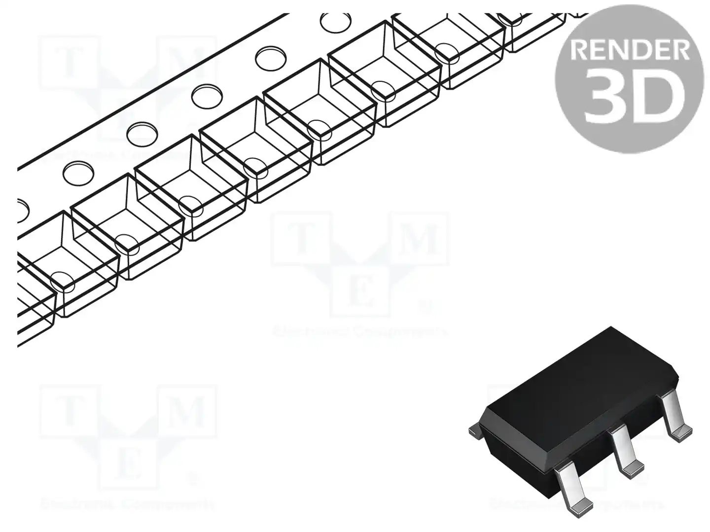onsemi FDC6330L — Выключатели - микросхемы