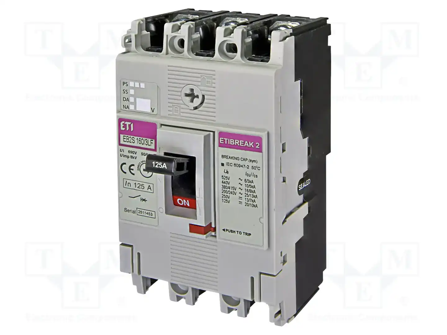 ETI POLAM EB2S 160/3LF 125A 3P — Разъединители