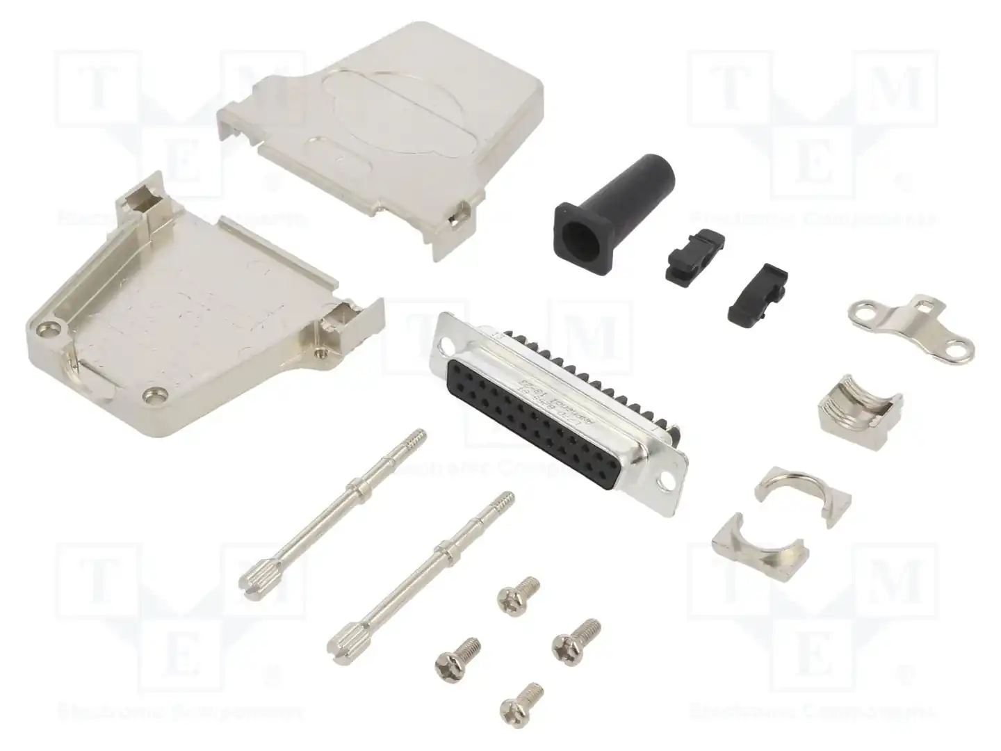 AMPHENOL COMMUNICATIONS SOLUTIONS L17DTZF25-LJS-RG+L77DB25SST — Комплектные штекеры D-Sub