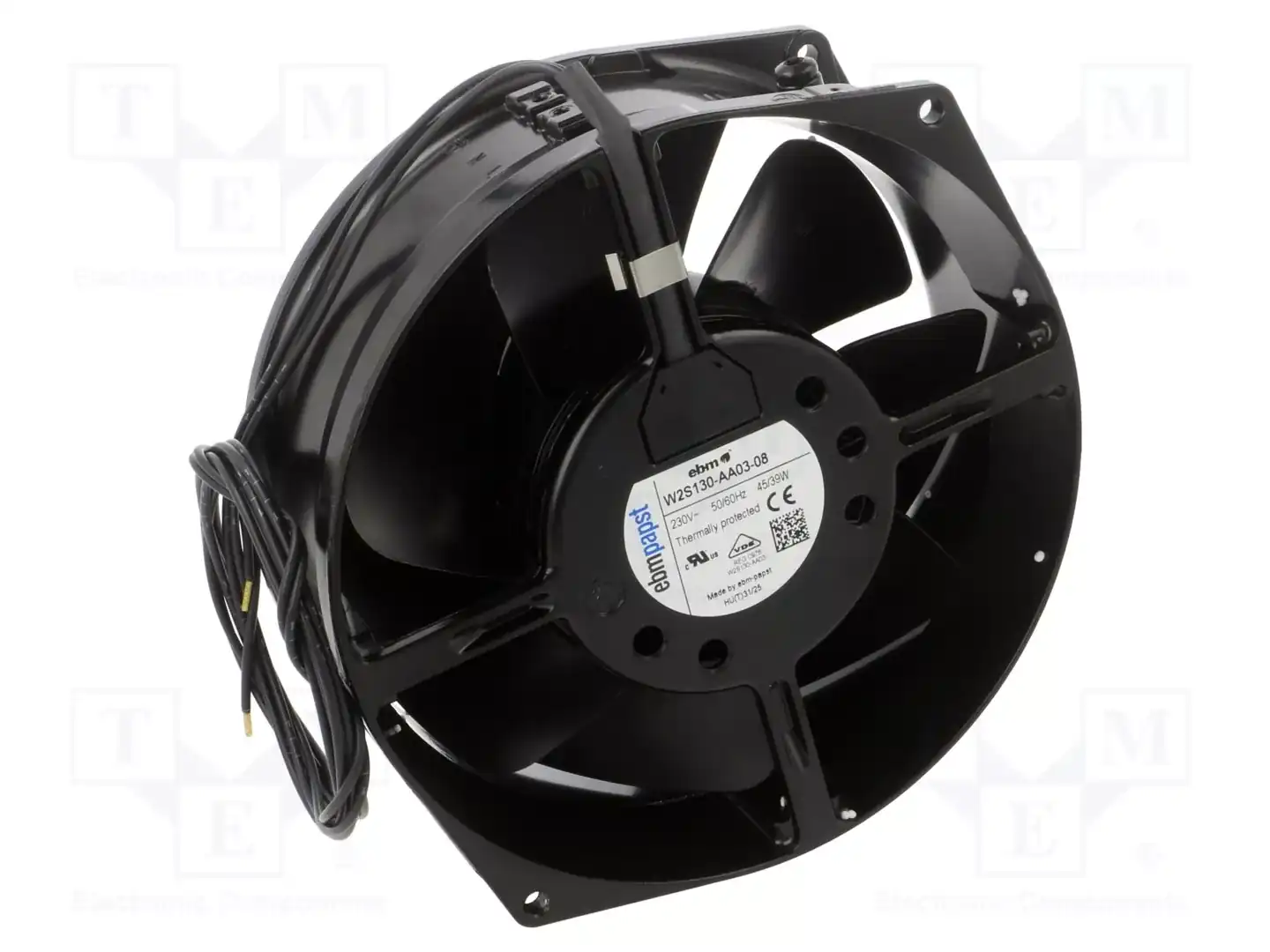 EBM-PAPST W2S130AA0308 — Вентиляторы AC 230V