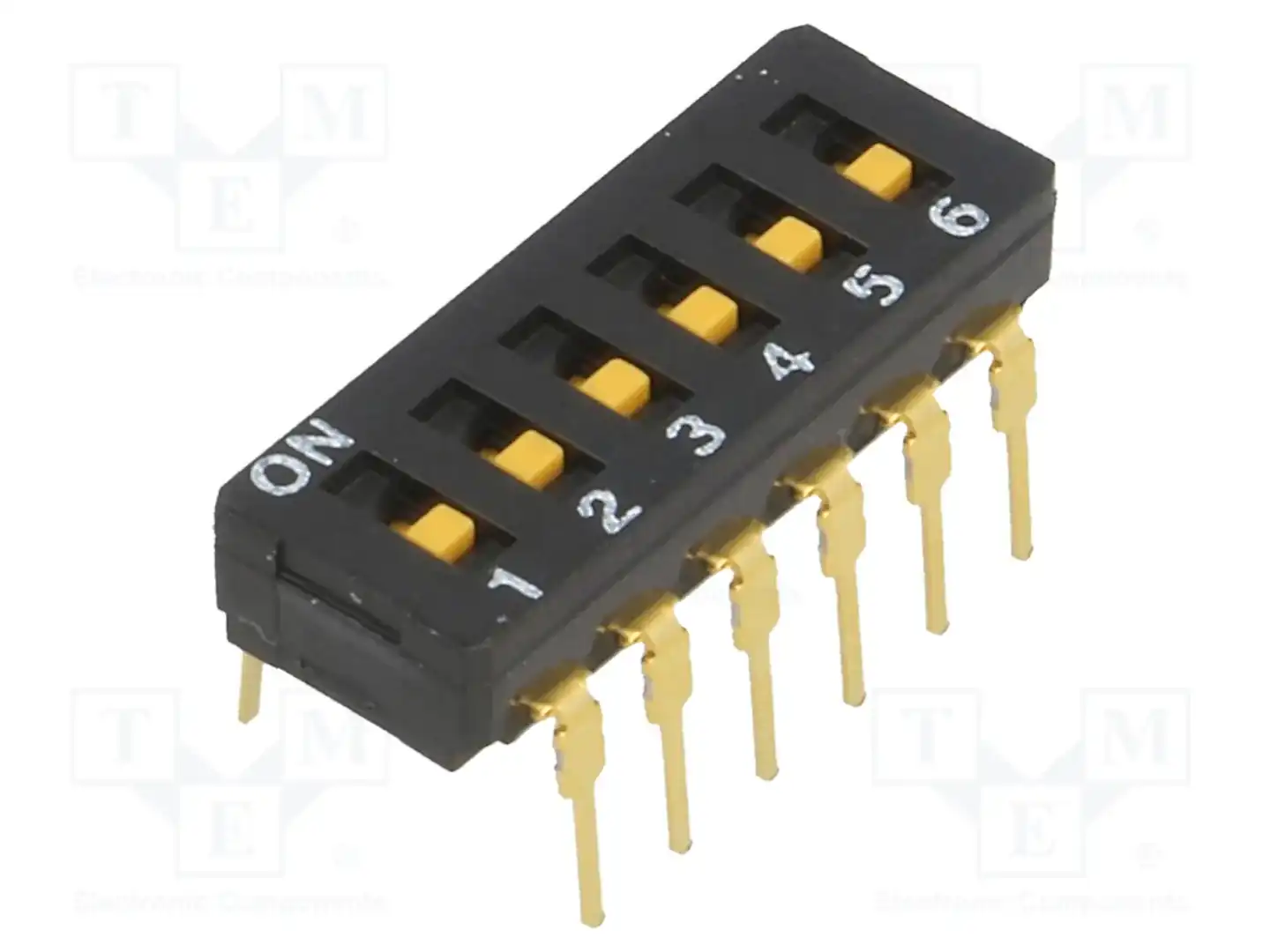 OMRON Electronic Components A6D-6100 — Переключатели типа Dip-Switch