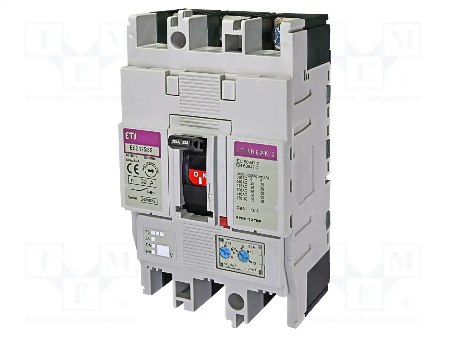 ETI POLAM EB2 125/3S 32A 3P — Разъединители
