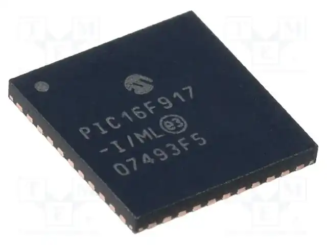 Microchip Technology PIC16F917-I/ML — Линейка PIC 8-bit