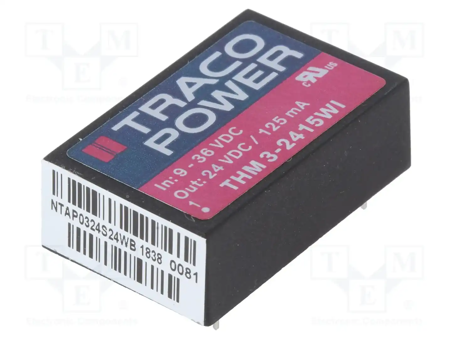 TRACO POWER THM 3-2415WI — Преобразователи DC/DC