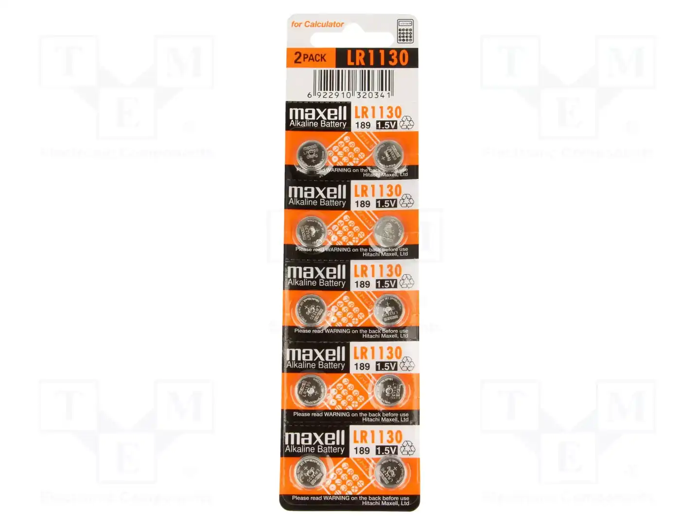 MAXELL LR1130 MAXELL B10 — Батареи LR1130 B10