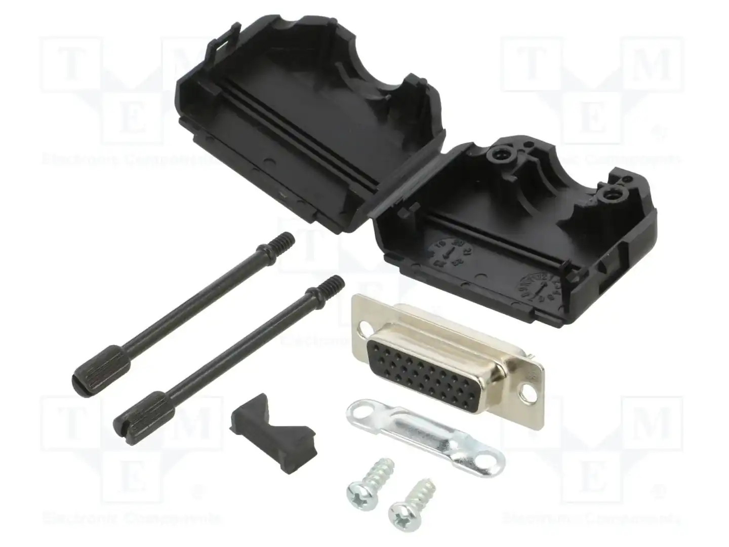 MH CONNECTORS MHDPPK9HD15FS-K — Штекеры и гнезда D-Sub