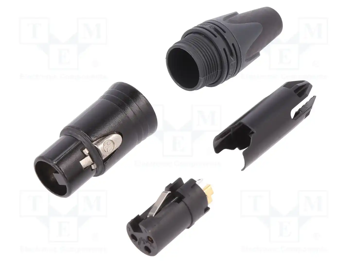 NEUTRIK NC3FXX-B-D — Разъeмы XLR
